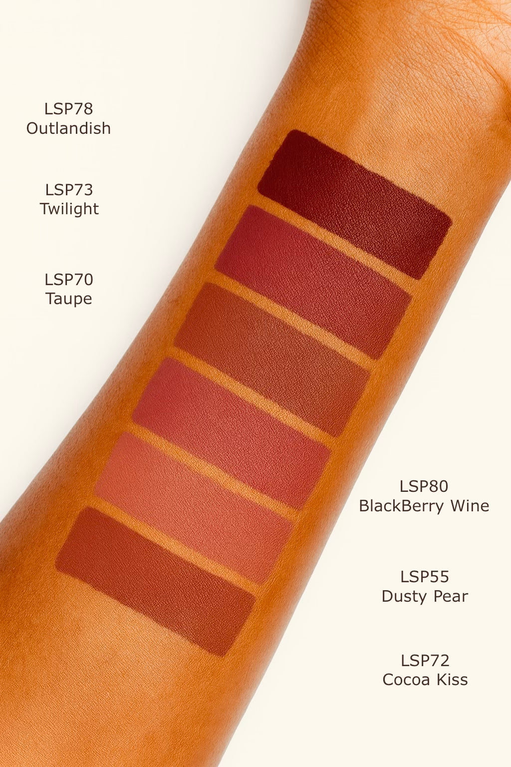 Matte Lip Stain - Dusty Pear