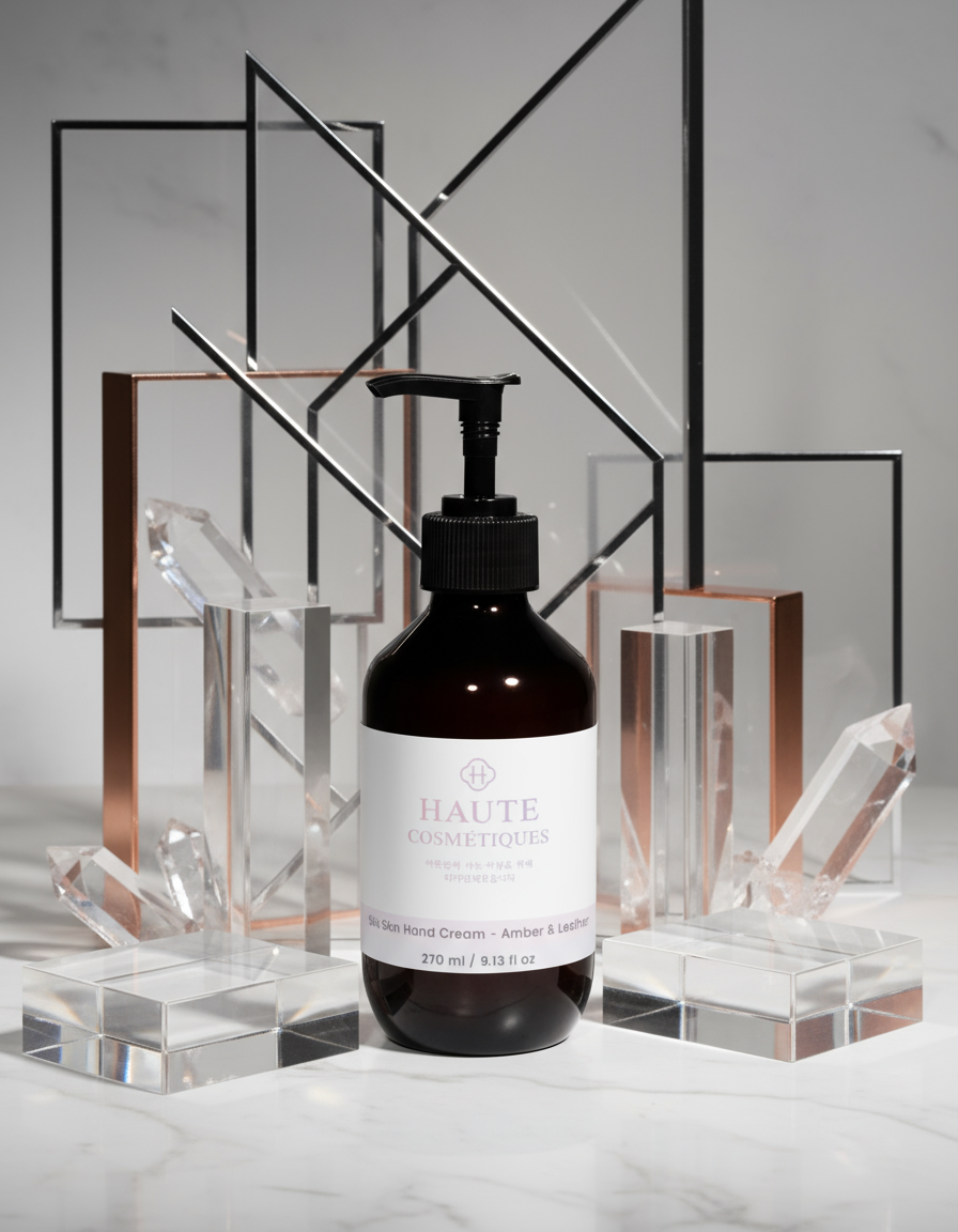 Silk Skin Hand Cream - Amber & Leather