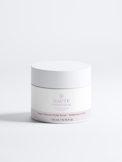 Deep Cleanse Scalp Scrub - Rosemary & Mint