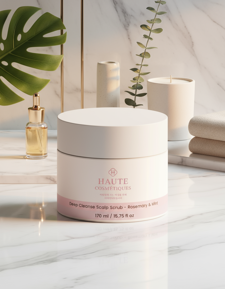 Deep Cleanse Scalp Scrub - Rosemary & Mint