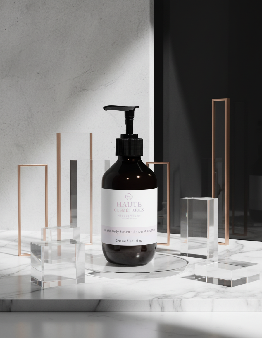 Silk Skin Body Serum - Amber & Leather