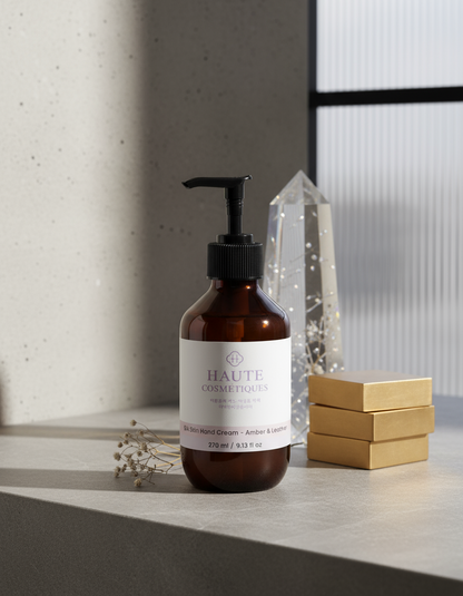 Silk Skin Hand Cream - Amber & Leather
