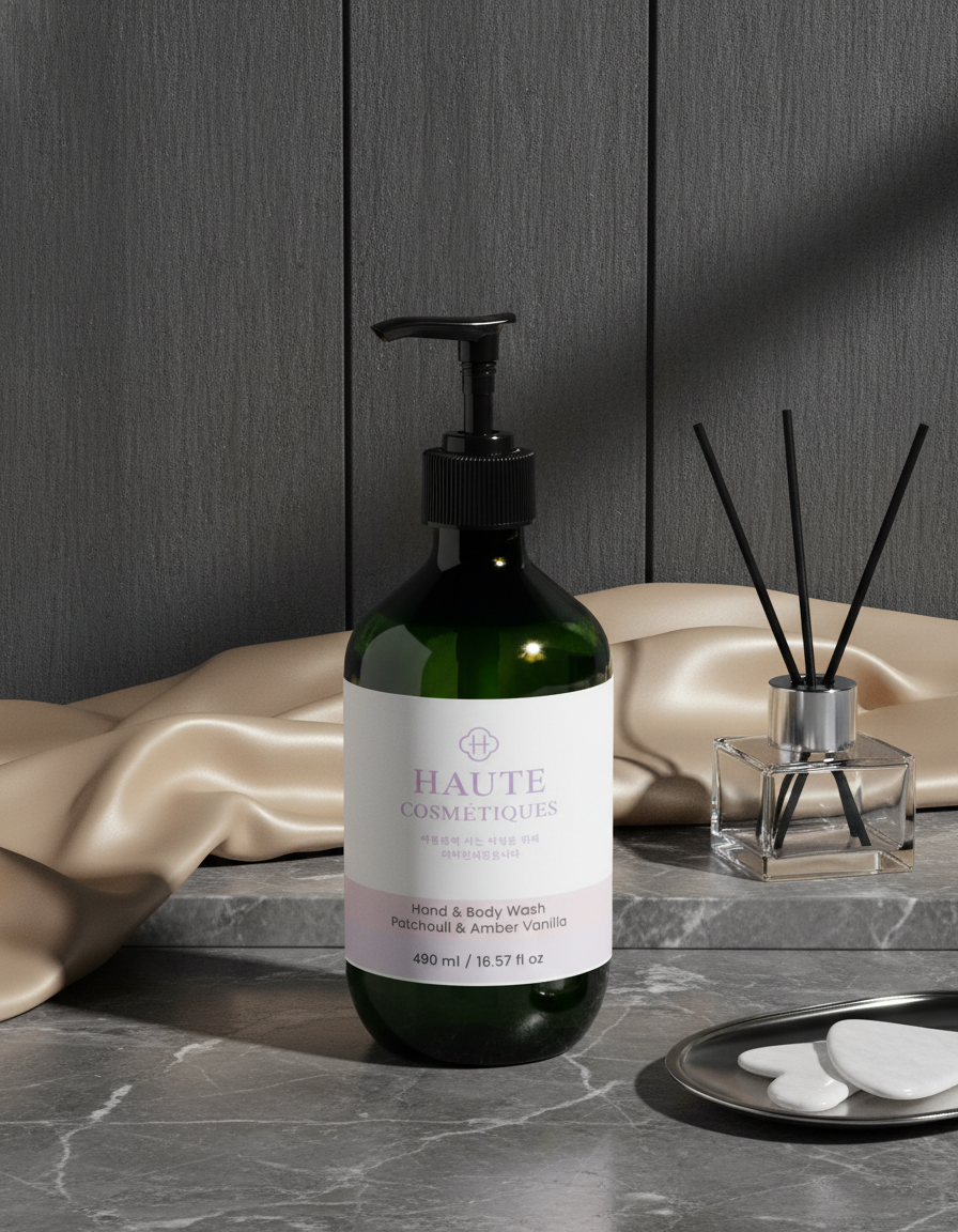 Hand & Body Wash - Patchouli & Amber Vanilla